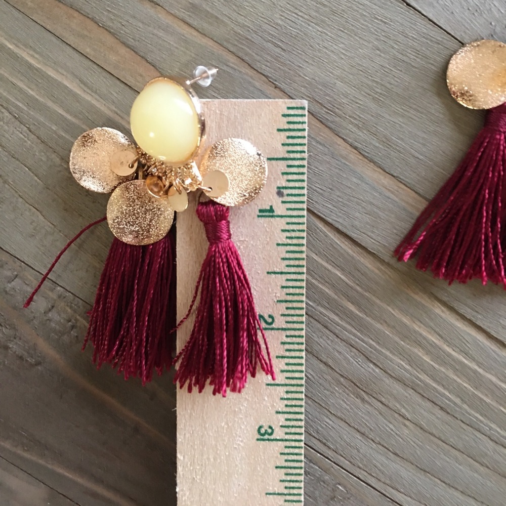 Tassel Earrings - Picture 3 of 3